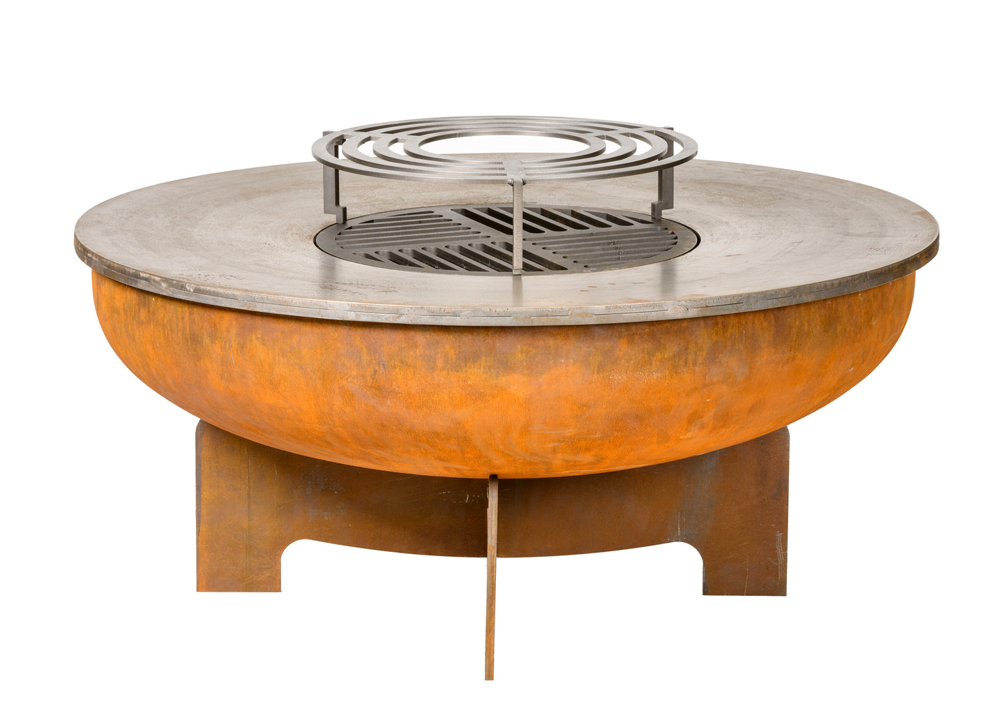 Brasero Plancha Sol Corten