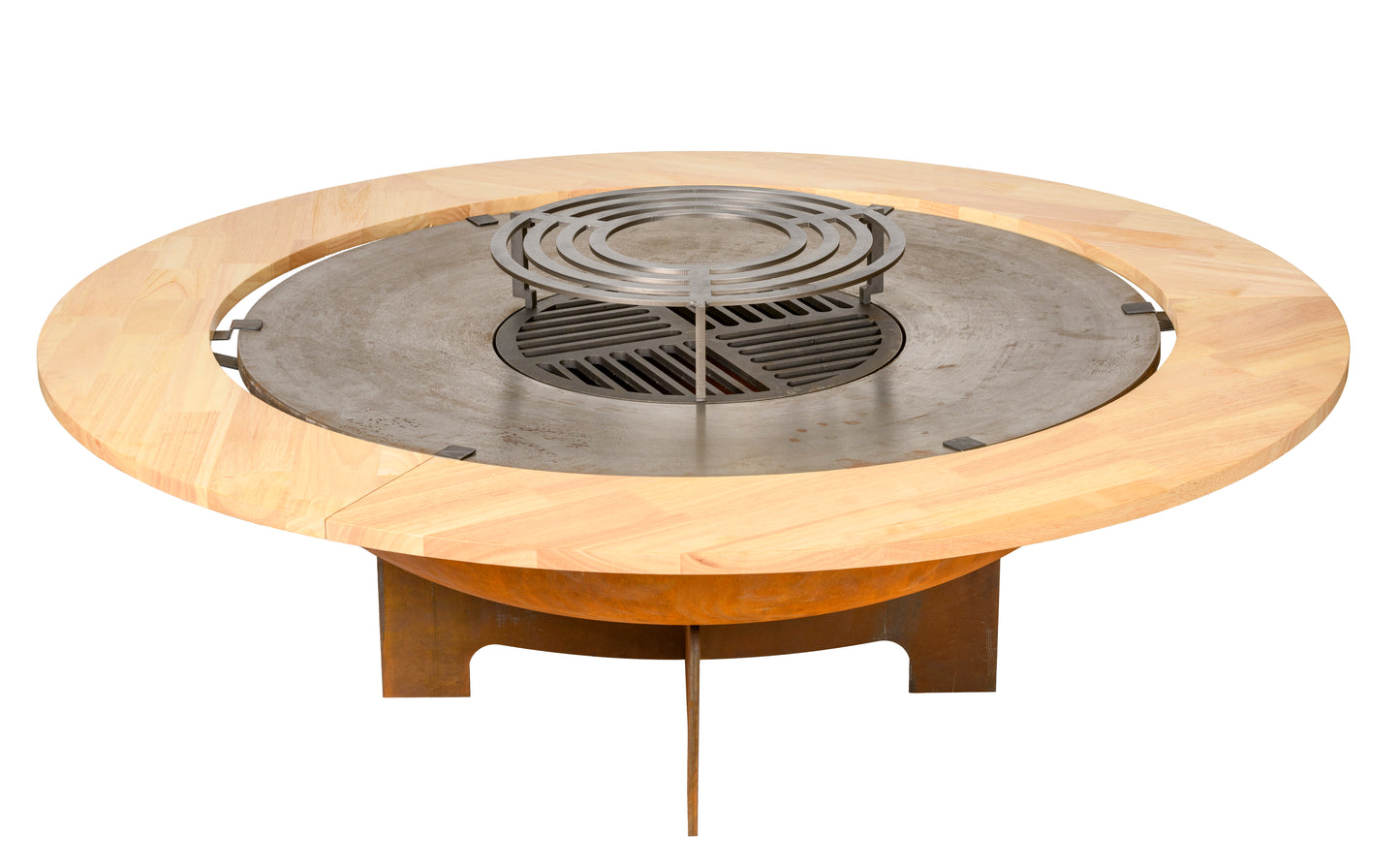 Brazen brasero plancha Sol Corten