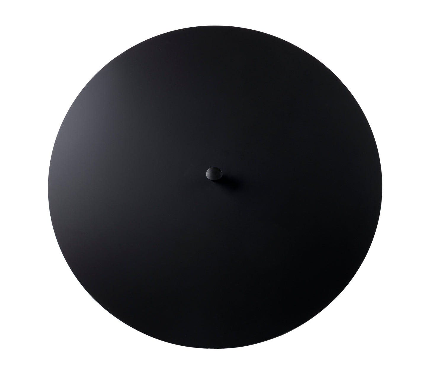 Couvercle brasero acier inoxydable noir