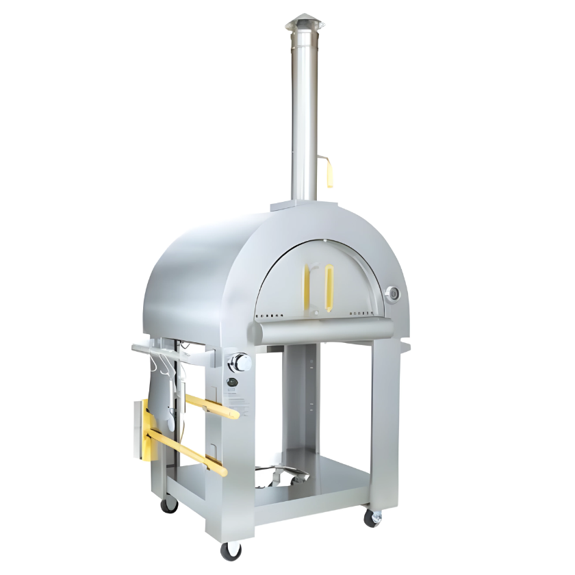 Four professionnel convertible Bois/Gaz