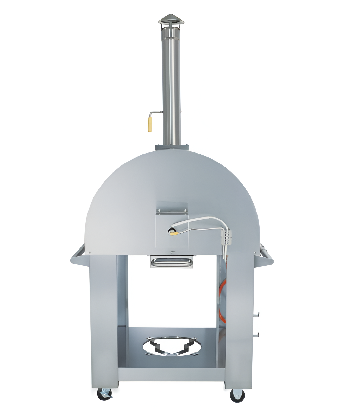 Four professionnel convertible Bois/Gaz
