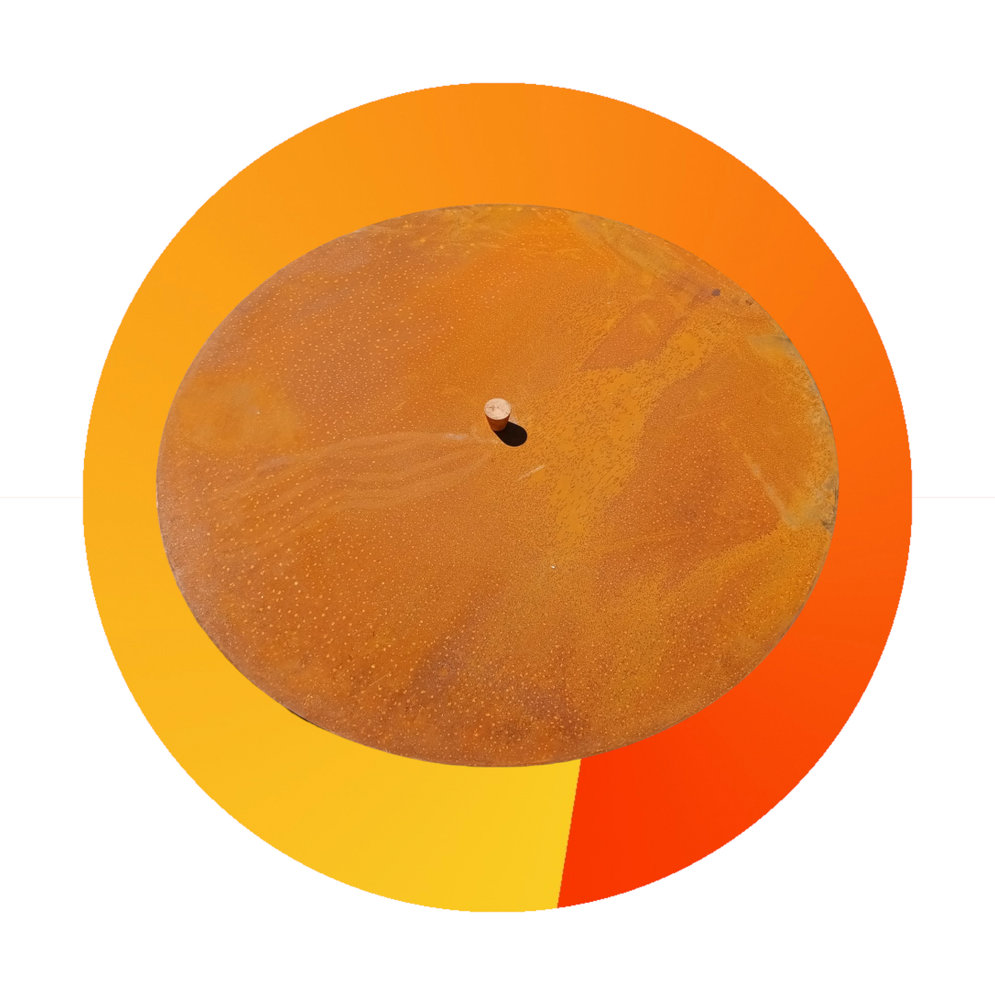 Couvercle Corten XXL