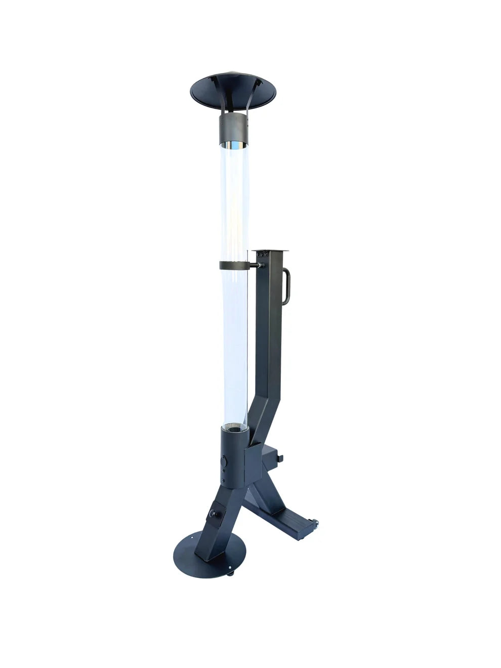 Poêle à pellets mobile d'extérieur – Flamme verticale 360°
