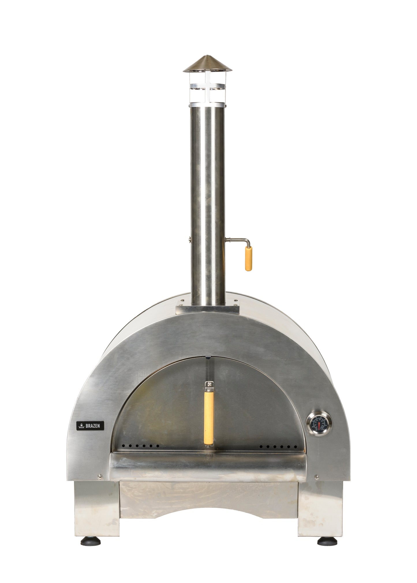 Four à pizza Inox sur pied
