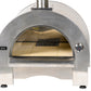 Four à pizza Inox sur pied