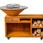 Brasero Plancha Servante Corten