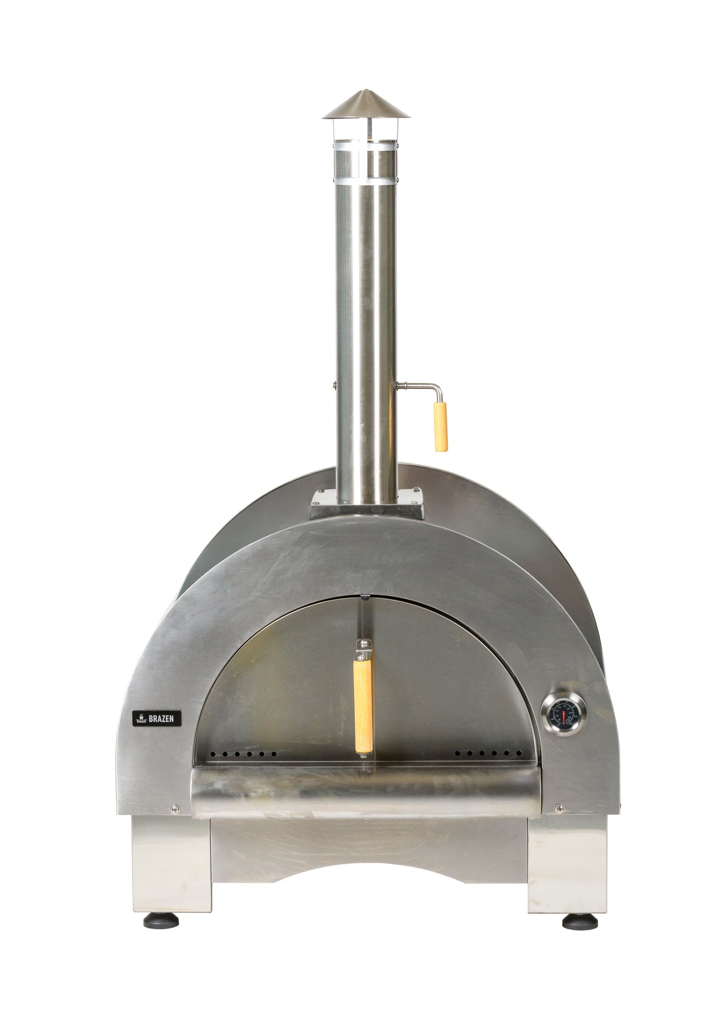 Four à pizza Inox sur pied