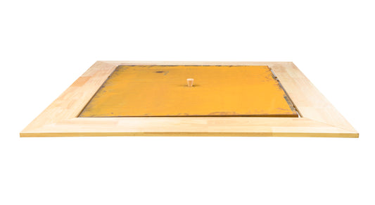 Couvercle Brasero carré corten