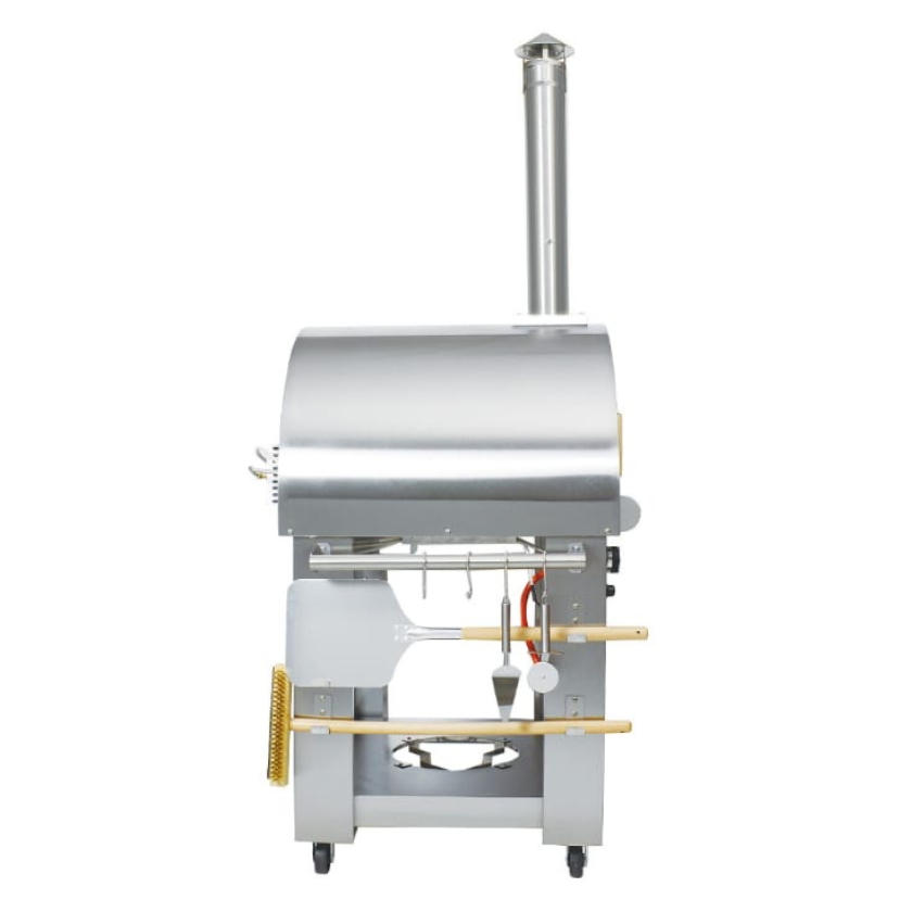 Four professionnel convertible Bois/Gaz