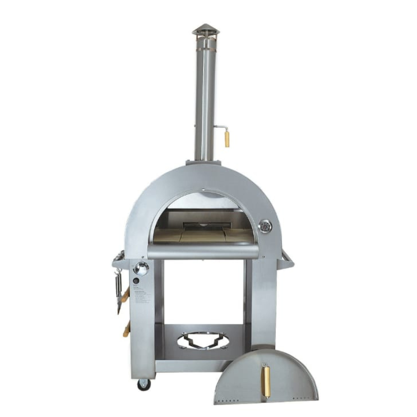 Four professionnel convertible Bois/Gaz