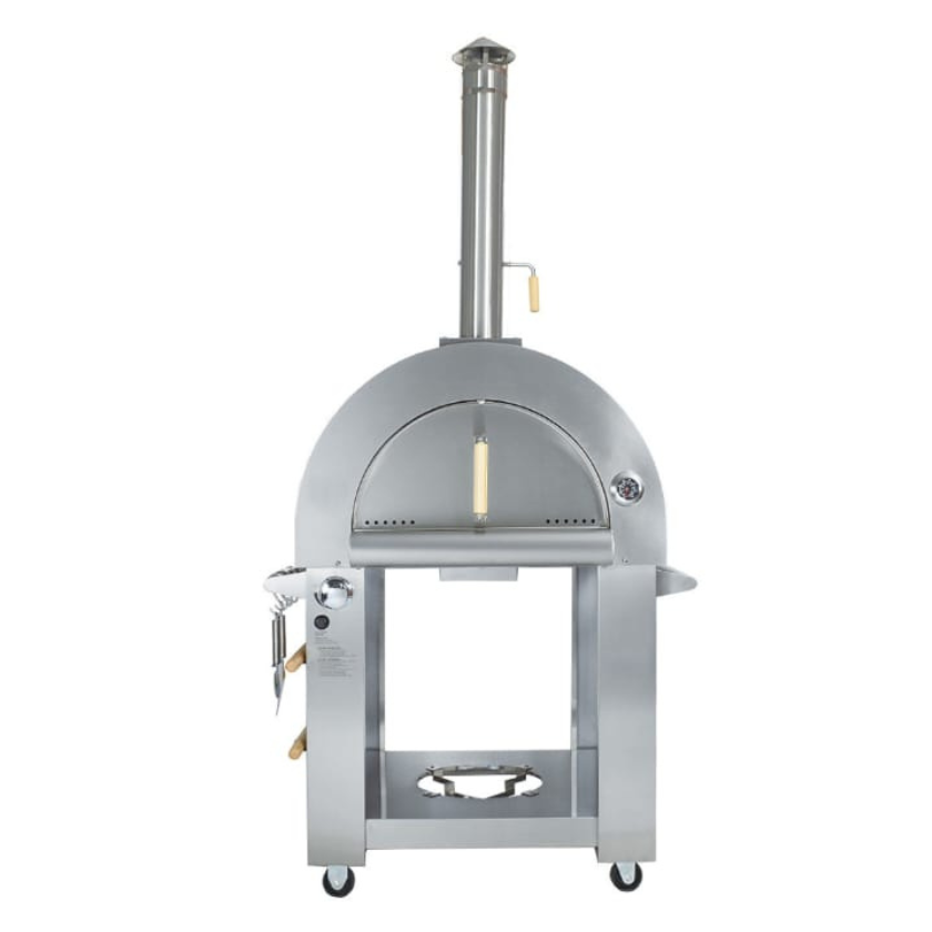 Four professionnel convertible Bois/Gaz