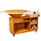 Couvercle pour brasero Corten