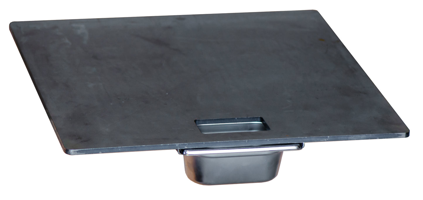 Plancha 50 cm avec bac récupérateur de graisse – Braai 800 & 1200