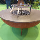Brasero Plancha Sol Corten