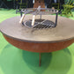 Brasero Plancha Sol Corten